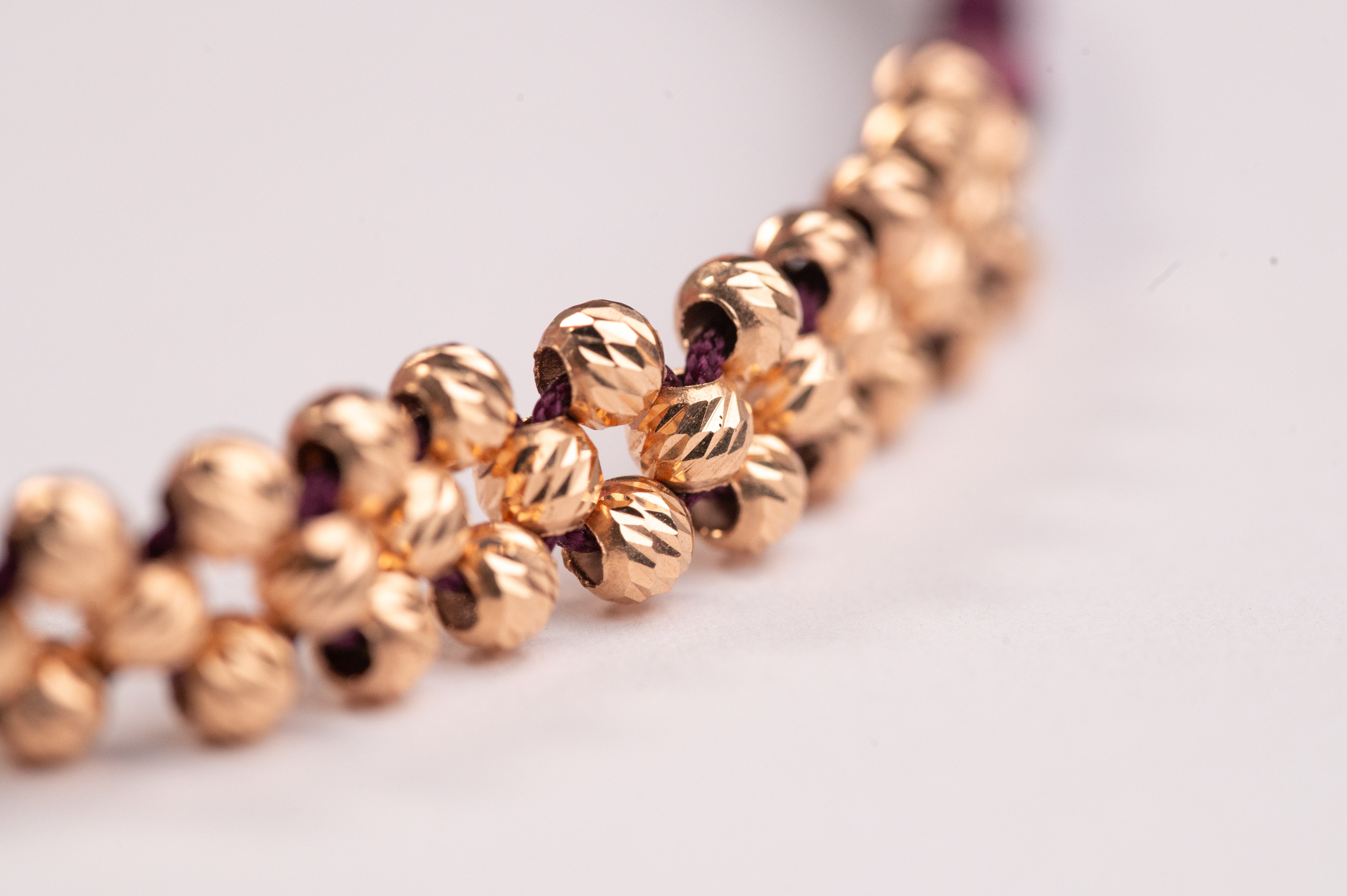 18K Golden Unity Braided Choker