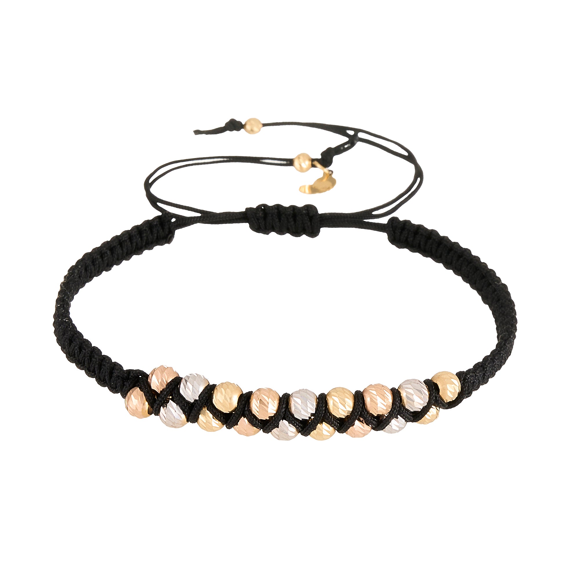 18K Gold Glow Braided Bracelet