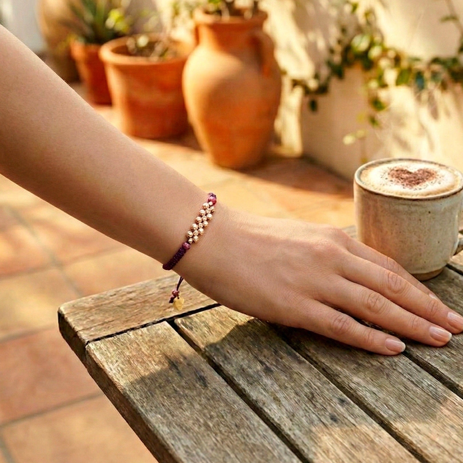 18K Gold Unity Braided Bracelet