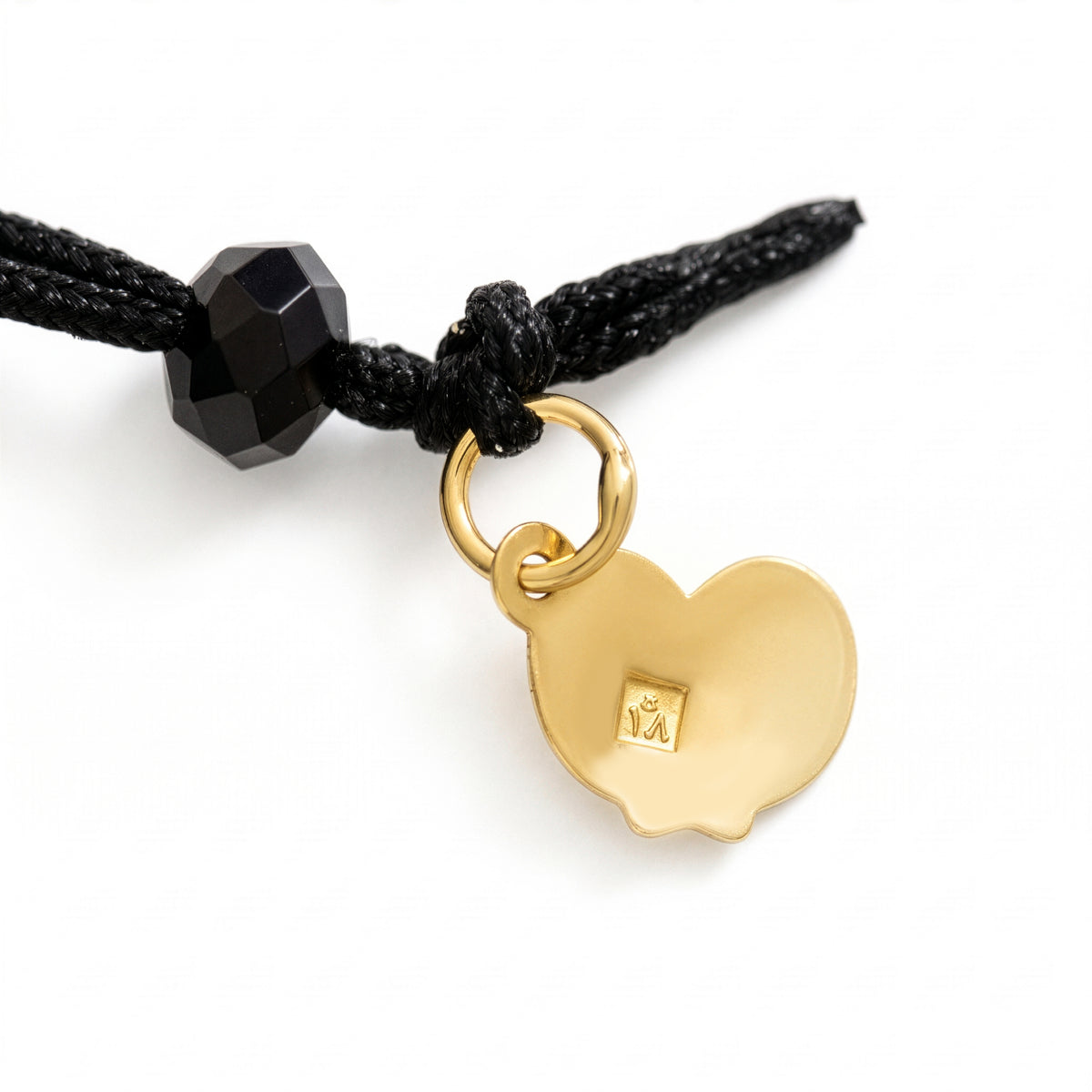 18K Mini Gold Stars Braided Necklace