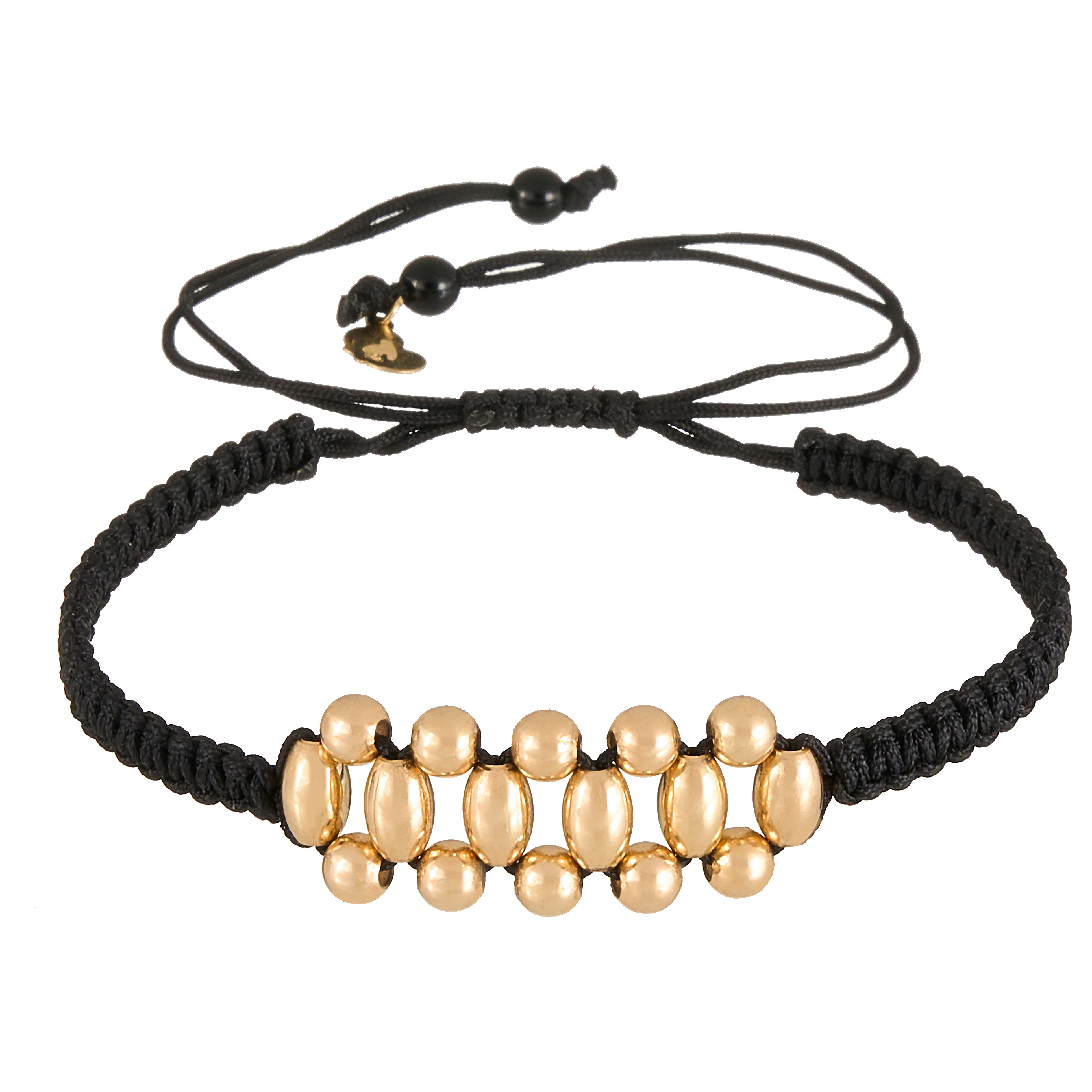 18K Gold Unity Braided Men's Bracelet