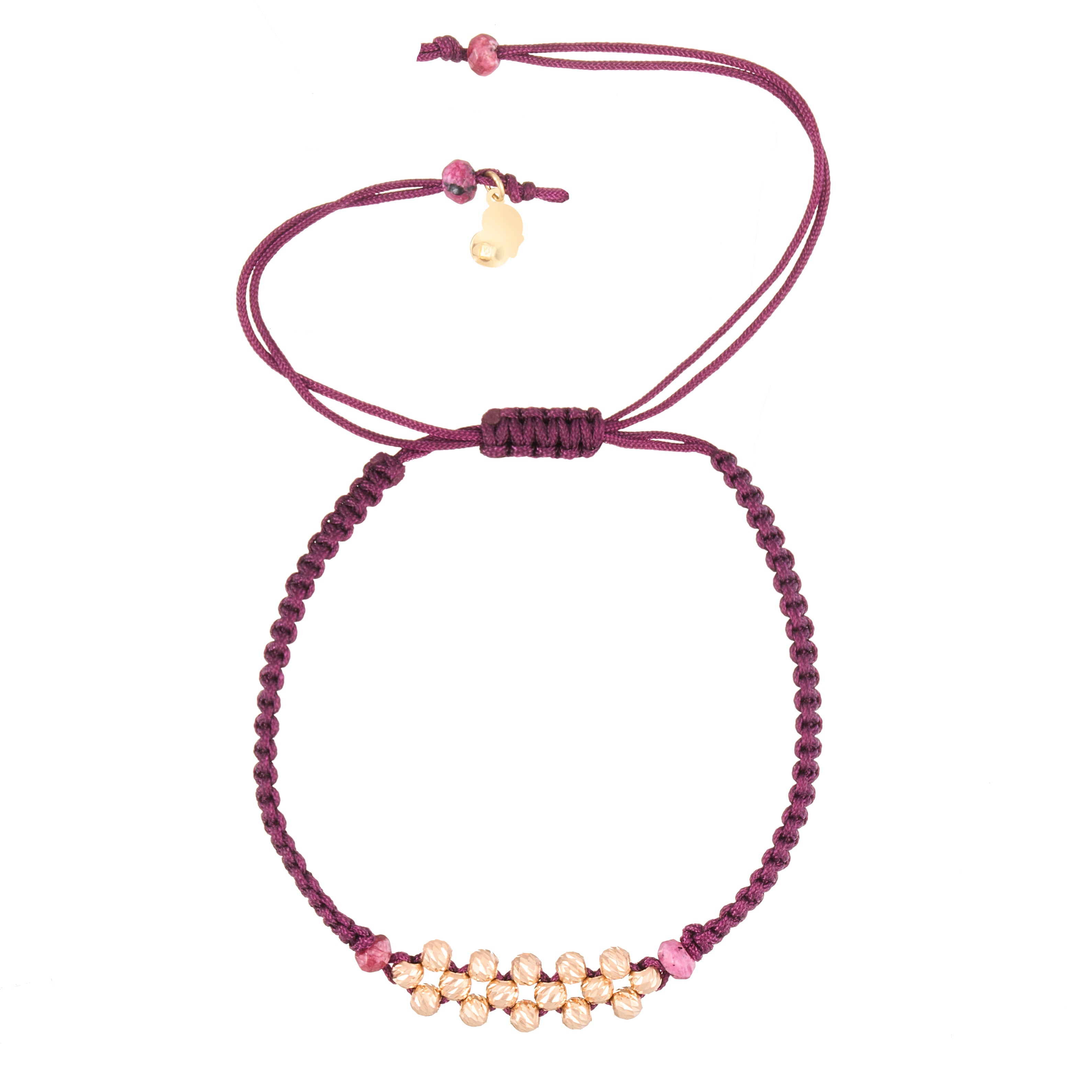 18K Gold Unity Braided Bracelet